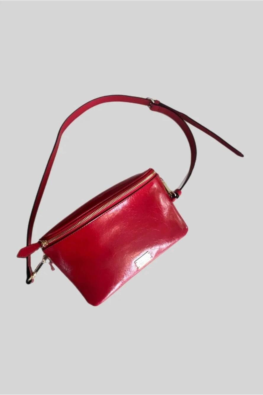 NEW FRANCES VALENTINE women's billie sling bag in red